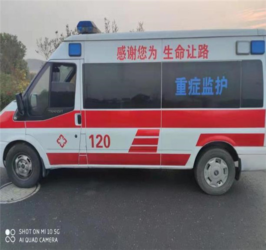 东城街道救护车出租服务案例3